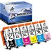 DOUBLE D 378XL Multipack Cartucce per Epson 378XL per Cartucce Epson XP 8500, per Epson Expression Photo XP-8600 XP-8605 XP-8500 XP-8505 XP-8700 XP-15000(6PK)