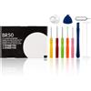 SwarKing Batteria di ricambio BR50 compatibile con Moto PEBL U6, RAZR V3, RAZR V3i, MOTORAZR V3xx, RAZR maxx V6 con toolkit