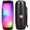 ELLENNE CASSA SPEAKER BLUETOOTH LUCE LED RGB RICARICABILE 10W ALTOPARLANTE WIFI RADIO (Nero)