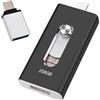 LIDOUYA Chiavetta USB per iphone 256GB, [MFi Certificata] Chiavetta Lightnning Backup Foto, 4 in 1 Memoria Esterna per iphone/Android/PC, USB 3.0, Plug & Play【Senza App】Nero