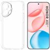 N NEWTOP Custodia Compatibile con HONOR 400 5G, Morbido TPU CLEAR Silicone Anti Urto Graffio Trasparente Slim Sottile Flessibile Case Posteriore Proteggi Vetro Display (Solo Cover)