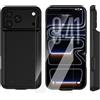 Giabuao Custodia Con Batteria Per iPhone 17 Pro Max (6,9 Pollici), Caricabatterie Portatile Da 8500 mAh, Custodia Ultra Sottile Con Batteria Estesa E Custodia Protettiva Con Funzione Di Ricarica Per