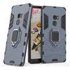 MaiJin Compatibile con Xiaomi Mi Mix 2 Cover, Custodia Armor Anello Cavalletto (Funziona con Il Supporto Magnetico per Auto) Case Paraurti per Xiaomi Mi Mix2 (Blu Navy)