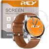 REY Pack 3x Pellicola salvaschermo per UNIVERSALE per OROLOGIO 37 MM, Pellicole salvaschermo Vetro Temperato 9H+, di qualità Premium ¡¡¡ Misurare prima di acquistare !!!