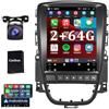 Hodozzy 【2+64G】Hodozzy Carplay Autoradio per Opel Astra J/Buick Excelle 2009-2015,9.7 Pollici Touchcreen Stereo Auto Vivavoce Bluetooth con Android Auto/GPS/WiFi/FM/RDS/EQ/USB+AHD Telecamera Retromarcia