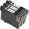 ESMONLINE Set di 3 cartucce di ricambio compatibili per Epson T0711, adatte per Epson Stylus SX510W DX4000 D120 SX415 SX 515 BX300