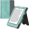 kwmobile Custodia Protettiva Compatibile con Kobo Glo HD/Touch 2.0 - Cover Simil Pelle Chiusura Magnetica Autosleep - Protezione con Cavalletto Leggio