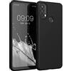 kwmobile Custodia Compatibile con Motorola Moto E40 Cover - Back Case per Smartphone in Silicone TPU - Protezione Gommata - nero matt