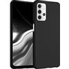 kwmobile Custodia Compatibile con Samsung Galaxy A32 5G Cover - Back Case per Smartphone in Silicone TPU - Protezione Gommata - nero matt