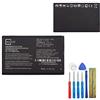 E-YIIVIIL E-yiviil - Batteria di ricambio Li3720t42p3h704572, compatibile con ZTE MF910 4G LTE MF91 - MF90 - MF90C - MF91D da 2000 mAh, comprensiva di strumenti