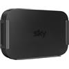 DINIAL Supporto da parete per Sky Q Mini Box, staffa di montaggio a parete in metallo, colore nero, salvaspazio e facile da installare, fissaggi per montaggio a parete inclusi