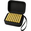 Comecase - Contenitore per pile S_Holds_48AAApcs.