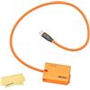 ZGCINE PD-EL25 Cavo Batteria Dummy USB-C PD a EN-EL25, Cavo di Alimentazione per Nikon Z50 Z30 Z fc, Lunghezza 60cm, Senza Pop-Up (Ingresso 9V-12V)