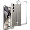 REY Cover in Gel TPU Anti-Shock per SAMSUNG GALAXY S24+ - S25+, Morbido Silicone Custodie Protettivo Case, Anti-Scratch, Protettiva Sottile Back Cover