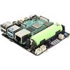 Geekworm Raspberry Pi 4 UPS X703, Ultra-compact 18650 UPS Shield with Auto Power On for Raspberry Pi 4 8GB/4GB/2GB Only