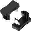 Seminer USB C Adattatore Angolato a 180 Gradi (2 Pack), Adattatore USB C 3.1 Maschio-Femmina, Adattatore Angolato Tipo C Connettore Trasferimento Dati Compatibile con Steam Deck, Tablet USB-C