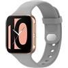 BYISYUE Cinturino per OPPO Watch 46mm, Silicone Sport Bracciali Cinturini di Ricambio per OPPO Watch 46mm