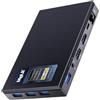 Mele Quieter3Q Wifi 6 Mini PC senza ventola Computer Win11 pro Desktop portatile 4K HDMI HDR Jaskperlake N5105 8GB DDR4 256GB PC industriale Supporto NVMe M.2 SSD 2.4G 5.0G WiFi Gigabit Ethernet PXE
