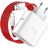 AIAUXAI Caricatore per OnePlus 120W, Ricarica Rapida per Super-Vooc Caricabatterie USB C Veloce con Cavo 1M 8A per Realme GT 8 7 Pro P3 16 15 14 C71 per OPPO Find N6 X9 X8 Reno15 per OnePlus 15R 13 Nord 5 4