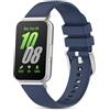 RenSheng Cinturino Compatibile con Samsung Galaxy Fit 3, Cinturino in Silicone per Samsung Galaxy Fit 3 Cinturino Sportivo Braccialetto