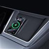 LANTU Tappetino di ricarica wireless per Tesla Model Y 2025-2026, tappetino di ricarica wireless, in silicone, Tesla Y Juniper, antiscivolo, impermeabile, accessorio interno (silicone)