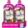 Fabuloso Ammorbidente Concentrato Profumato Cocco & Fiori Bianchi 1,9L | Fragranza che Dura per Settimane* | Fragranza Attivata dal Movimento | Rende i Capi Più Facili da Stirare** | 86 Lavaggi