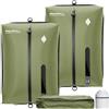 EULANT Sacchetti Sottovuoto Vestiti Viaggio Riutilizzabili, Sacchi Sottovuoto da Viaggio per Valigia/Zaino, Impermeabile Organizer Valigia Compressione, Con Cerniera Ermetica IPX8