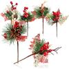 com-four® 6x rami decorativi, rami di fiori decorativi da appendere | rami decorativi come bricolage - decorazioni per regali e pot-pourris
