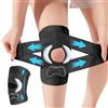 AMPWEEL Ginocchiere Sostegno Sicuro Leggera Sport Cinghie a V Ginocchiera Traspirante Ideale per Camminata Veloce, Corsa, pallavolo, Pallacanestro, Golf, Escursionismo e attività quotidiane