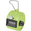 GOGO 1 Pezzi Contatore Manuale, Contatore Contacolpi in Plastica Portatile a 4 Cifre,Tally Counter per Golf/Allenatore/Scuola/Eventi/Contare/Sport - Blu
