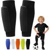 RUISOPE Parastinchi Calcio Bambino, fascia compressiva per polpaccio con imbottitura a nido d'ape per Ragazzi e Ragazze, Traspiranti e Antishock Ideali per Calcio, Basket, Ciclismo, alpinismo (Blu, S)