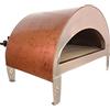 Pizza Party Emozione - Forno a gas per pizza da esterno - Camera di cottura 40x70 cm - Piano cottura in biscotto