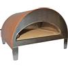 Pizza Party Ispirazione - Forno a gas per pizza da esterno - Camera di cottura 60x70 cm - Piano cottura in biscotto