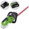 Greenworks G48HT - Tagliasiepi elettrico a batteria 48V 2Ah + in omaggio batteria 48V 2Ah - Lama da 51 cm