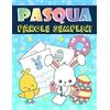 Gray & Gold Publishing Pasqua: Parole semplici: Un divertente libro delle attività per bambini da 3 a 10 anni per allenarsi con la lettura e la scrittura