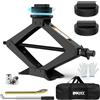 IMAYCC Cric Per Auto Universale 2.5T/2500kg, Cric Auto Per Mercedes Benz Serie Con Tampone In Gomma,Cric Portatile Auto Con Chiave Per Dadi Ruota, Kit Emergenza Auto Per Auto Mercedes-Benz SUV MPV
