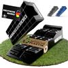 WERKTHOR Cunei per Camper (Nero) - [Set di 2] Cunei Stabili per Caravan e Camper | Cunei per Camper per un Livellamento Sicuro [<3t] - Design Robusto per Qualsiasi Superficie