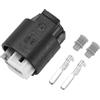 A ABSOPRO Connettore Sensore Temperatura Acqua 2 Pin Femmina Per BMW 1Set