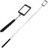 TNSLAND 2 PCS Specchio di Ispezione Telescopico con LED, Specchio 360 Gradi con Luce, Specchio Telescopico Estensibile 80 cm con Illuminazione per Ispezione sotto Auto, Officina, Spazi Stretti