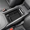 YEE PIN Scatola portaoggetti compatibile con Ford Mustang Mach-E 2021-2024, organizer per console centrale, organizer per bracciolo, accessorio con tappetino antiscivolo (nero)