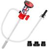 Ysislybin Pompa Travaso Gasolio, Pompa a Batteria Professionale,Pompa Elettrica per Benzina,Pompa Carburante,Pompa per Tanica,Pompa di Travaso di Olio Diesel, Acqua e Benzina,Adatta per Travasare Ogni Liquido