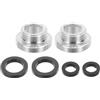 QUARKZMAN 2 Pezzi Adattatore Aeratore Rubinetto, M16 Maschio A M22 Maschio Con Guarnizione, Lunghezza 10mm