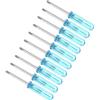 CoCud Cacciavite Phillips Mini, Dimensione 2,0mm Lunghezza 45mm, Cacciaviti a Croce Piccoli Acciaio al Carbonio con Manico Antiscivolo per Occhiali, Orologi o Laptop, 10pz
