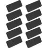 SG Store 10PCS 1640 Blck Profilo In Alluminio Tappi Terminali Estrusione Plastica Tappo Terminale Industriale 16x40mm per I-Slot 8 Profili In Alluminio
