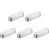 QUARKZMAN 5pz Chiave a Piuma Estremità Rotonda, 5x5x20mm Chiavette Elastiche Acciaio Inossidabile Professionale Chiavetta Parallela per Albero Trasmissione per Industria Meccanica Fissaggi