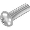 SECCARO Viti a testa piatta, M6 x 20 mm, in acciaio inox V2A VA A2, ISO 7380, esagonali, 20 pezzi