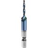 QUARKZMAN Combinazione Trapano e Punta Maschiare Metrico M3 x 0,5 Filettatura 1/4 Esagonale Rivestimento Nano Blu Maschiatura a per Trapano Utensile Acciaio ad Alta Velocità (HSS) 4341