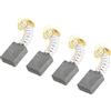 PATIKIL Carbonio Spazzole Spazzola Carbone Ricambio 16x13x6mm per Motori Elettrici Potenza Strumento Angolo Smerigliatrice Tavolo Ricambio Parte Riparazione, 4pz