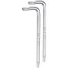 QUARKZMAN 2pz Chiavi Stella T20 Antimanomissione Chiavi Stella Chiave 6 Punti Forma L Utensile Manuale Acciaio Cromo-Vanadio per Riparazioni Automobilistiche/Domestiche