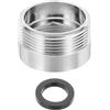 QUARKZMAN Adattatore Per Aeratore Rubinetto, Femmina M20 A Maschio M22 Con Guarnizione, Lunghezza 13mm